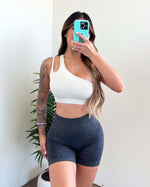 Alisa Seamless Shorts (Charcoal)