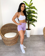 Levi Seamless Biker Shorts (Lilac)