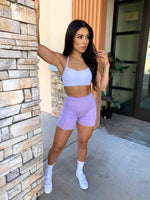 Levi Seamless Biker Shorts (Lilac)