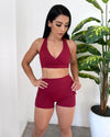 Sadie Sports Top (Ruby Red)
