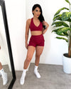 Sadie Sports Top (Ruby Red)