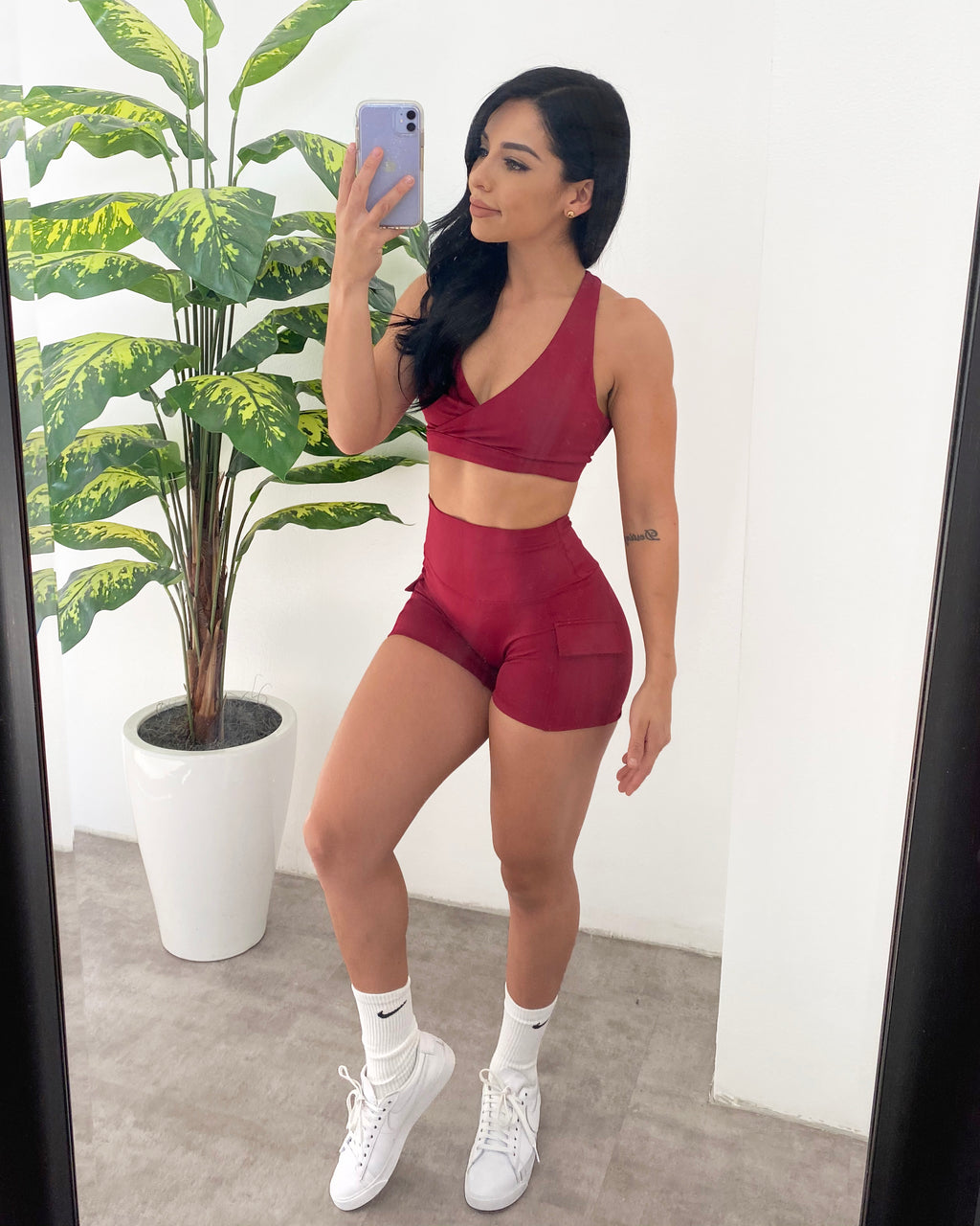 Sadie Sports Top (Ruby Red)