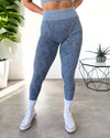 Seamless Snake Print Set (Light Blue)