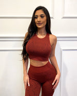 Seamless Snake Print Set (Vintage Rust)