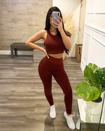 Seamless Snake Print Set (Vintage Rust)